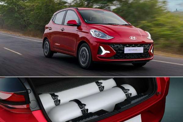 இரட்டை CNG சிலிண்டர்களுடன் Hyundai Grand i10 Nios அறிமுகம்